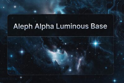Aleph Alpha Luminous Base (open model)