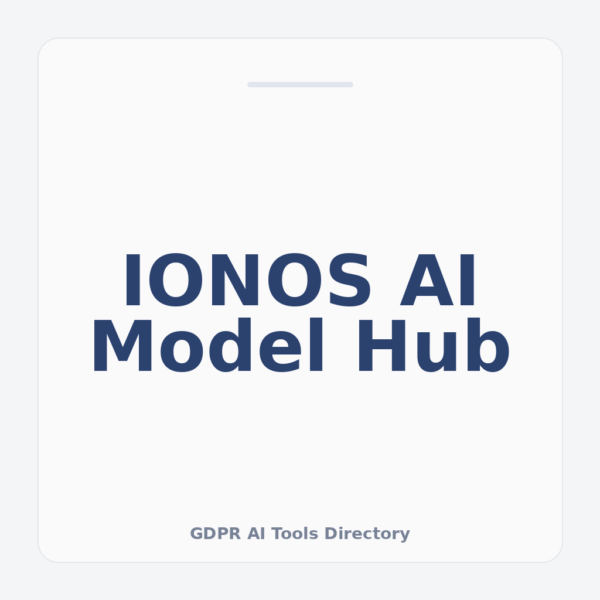 IONOS AI Model Hub